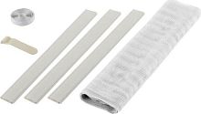 картинка Противомоскитная сетка STAYER Comfort, белая, для двери, 1.0 х 2.2 м, с крепежной лентой, противомоскитная сетка (12500-10-22) от магазина Tovar-RF.ru