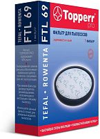 картинка topperr ftl 69 губчатый фильтр для пылесосов tefal tw69.., tw72..rowenta ro69.., ro72.. (rs-22300003 от магазина Tovar-RF.ru