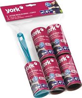 картинка Ролик YORK щетка+4 сменных блока (набор) 068020 от магазина Tovar-RF.ru