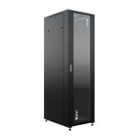 картинка бастион skat tb-22r680gf-b шкаф напольный универсальный серверный 22u 600х800мм, дверь стеклянная (4402) {1.5 года гарантия} от магазина Tovar-RF.ru