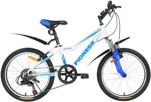картинка велосипед pioneer ranger 20"/11" white-bllue-darkblueот магазина Tovar-RF.ru