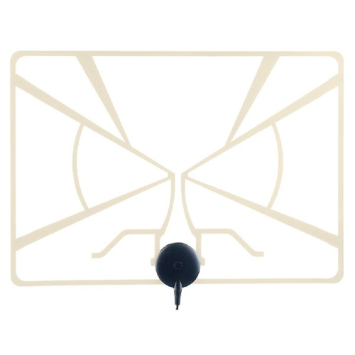 картинка perfeo тв антенна "radar", активная, встр. усилитель, питание от ресивера 5v, dvb-t2 [pf_a4213] от магазина Tovar-RF.ru