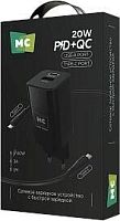 картинка сзу more choice (4620202555786) nc85a 1usb+1type-c 3.0a pd 20w+qc3.0 type-c type-c black от магазина Tovar-RF.ru