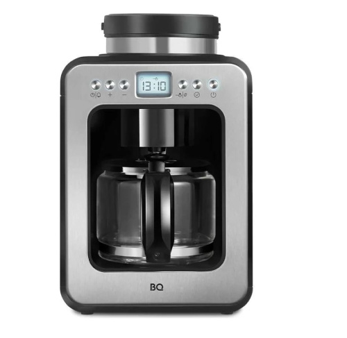 картинка кофеварка капельная со встроенной кофемолкой bq cm7001 стальной-черный магазин Tovar-RF.ru являющийся официальным дистрибьютором в России картинка кофеварка капельная со встроенной кофемолкой bq cm7001 стальной-черный от магазина Tovar-RF.ru