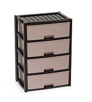 картинка Комод АЛЬТЕРНАТИВА М8761 Колорит 4-х секцион. широкий (венге) от магазина Tovar-RF.ru