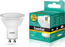 картинка Лампа CAMELION (13682) LED10-GU10/830/10Вт CAMELION (13682) LED10-GU10/830/10Вт от магазина Tovar-RF.ru