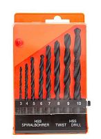 картинка Набор сверл SPARTA Набор сверл по металлу, 3-10 мм, (через 1 мм), HSS, 8 шт, цилиндрический хвостовик 723205 от магазина Tovar-RF.ru