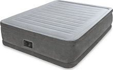 картинка надувные кровати intex кровать флок квин комфорт, 152х203х56см, 220в, встроенный насос, 64418 108-010от магазина Tovar-RF.ru