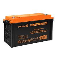 картинка exegate ex285657rus аккумуляторная батарея exegate hrl 12-120 (12v 120ah, под болт м8) от магазина Tovar-RF.ru