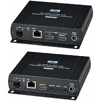 картинка hkm01-4k hdmi kvm удлинитель (комплект приёмник + передатчик) по ethernet до 140м (cat5e), до 150м (cat6) для передачи hdmi(1. от магазина Tovar-RF.ru