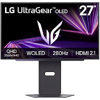 картинка lcd lg 27" 27gx700a-b черный {oled 2560x1440 280hz 0.03ms 335cd 178/178 10bit 2xhdmi2.1 displayport1.4 3xusb3.2 usb-c pivot freesync premiumpro g-sync} от магазина Tovar-RF.ru
