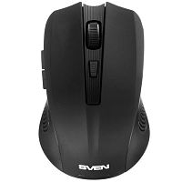 картинка беспроводная мышь sven rx-350w чёрная (5+1кл. 600-1400dpi, softtouch, блист) от магазина Tovar-RF.ru