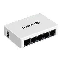 картинка exegate ex298685rus коммутатор неуправляемый exegate edes-1005c (5-портовый utp 10/100mbps, с функцией энергосбережения (green ethernet technology), настольный) от магазина Tovar-RF.ru