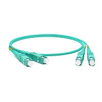 картинка hyperline fc-d2-503-sc/pr-sc/pr-h-2m-lszh-aq патч-корд волоконно-оптический (шнур) mm 50/125(om3), sc-sc, 2.0 мм, duplex, 10g/40g, lszh, 2 м от магазина Tovar-RF.ru