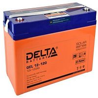 картинка delta gel 12-120 (120 а\ч, 12в) свинцово- кислотный аккумулятор   от магазина Tovar-RF.ru