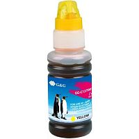 картинка чернила g&g gg-c13t00s44a желтый70мл для l1110, l3151, l3100, l3101, l3110, l3150 от магазина Tovar-RF.ru