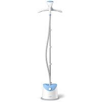 картинка philips gc482/20 отпариватель вертикальный,1600 вт, 32г/мин, белый/голубой от магазина Tovar-RF.ru