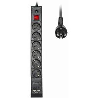 картинка buro сетевой фильтр, 6 розеток, 1.8 метров (buro bu-sp1.8_usb_2a-b), черный (коробка) {992310} от магазина Tovar-RF.ru