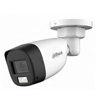 картинка dahua dh-hac-hfw1200clp-il-a-0280b-s6 уличная цилиндрическая hdcvi-видеокамера с интеллектуальной двойной подсветкой 2мп, объектив 2.8мм, ик 20м, led 20м, ip67, корпус: металл, быстрый монтаж от магазина Tovar-RF.ru