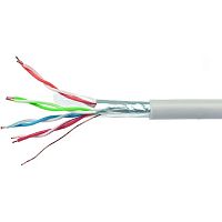 картинка cablexpert fpc-6057-4-cu/100 кабель cablexpert (ru) ftp indoor 4x2x0.57, медный, кат.6, однож., 100м, box, серый от магазина Tovar-RF.ru