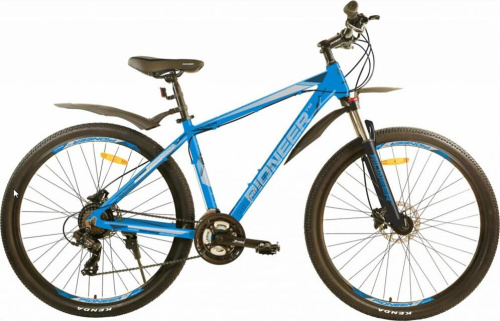 картинка велосипед pioneer nevada 29" al/18" blue-black-silverот магазина Tovar-RF.ru