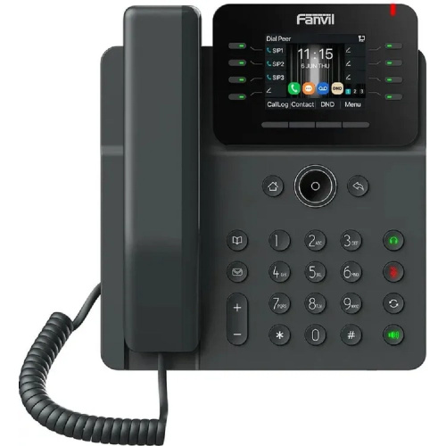 картинка fanvil v62g c б/п черный sip телефон магазин Tovar-RF.ru являющийся официальным дистрибьютором в России картинка fanvil v62g c б/п черный sip телефон от магазина Tovar-RF.ru