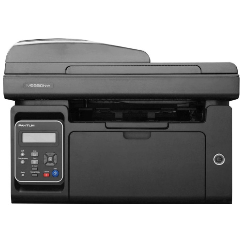 картинка pantum m6550nw мфу лазерное чб, а4, c/p/s, 22 стр/мин, 1200 x 1200 dpi, 128мб ram, лоток 150 стр, usb, rj45, wi-fi, (1600стр.), черный корпус от магазина Tovar-RF.ru