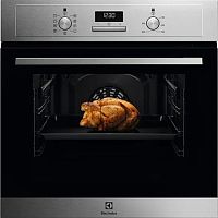 картинка духовой шкаф электрический electrolux eof3h50bx нержавеющая сталь от магазина Tovar-RF.ru