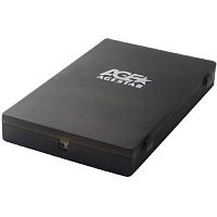 картинка agestar subcp1 (black) корпус black / пластик / usb 2.0 / sata внешний бокс hdd/ssd 2.5  от магазина Tovar-RF.ru