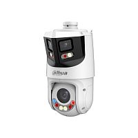картинка dahua dh-sdt4e425-8p-gb-apv1 уличная купольная ptz ip-видеокамера , 1/2.7" 8мп cmos,, 2.8мм, ик 30м, led 30м (панорамный модуль) 1/2.8 4мп cmos, f1.6, 5мм–125мм, ик 100м, led 50м(ptz-модуль) от магазина Tovar-RF.ru