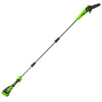 картинка Greenworks Высоторез/Сучкорез аккумуляторный GreenWorks G40PSF, 40V, 20 см, без АКБ и ЗУ [1401107] от магазина Tovar-RF.ru