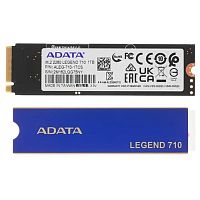 картинка a-data ssd 1tb legend 710 m.2 2280,  pci-e 3.0 x4  aleg-710-1tcs от магазина Tovar-RF.ru
