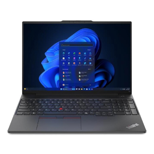 картинка lenovo thinkpad e16 g2 [21m6s1f000] (клав.рус.грав.) black 16" {wuxga ryzen 7 7735u/16gb/512gb ssd/dos/backlit/pl-bottom} от магазина Tovar-RF.ru