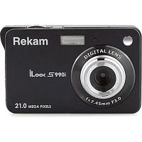 картинка rekam ilook s990i черный 21mpix 2.7" 720p sdhc/mmc cmos is el/li-ion от магазина Tovar-RF.ru