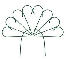 картинка Заборы декоративные RUSSIA Заборчик Садово-парковый Павлин 0,7х0,9м 65043 от магазина Tovar-RF.ru