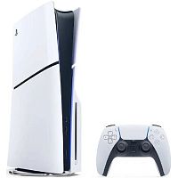 картинка sony playstation 5 slim blue-ray 1tb white (cfi-2116a01y) (европа) от магазина Tovar-RF.ru