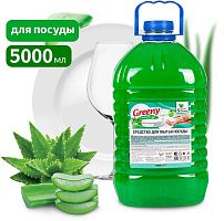 картинка Средство для мытья посуды CLEAN&GREEN CG8167 Greeny Light Алоэ вера 5л от магазина Tovar-RF.ru