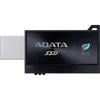 картинка a-data external ssd 1tb sc730, type-c, type-a, usb 3.2 gen2, r/w 600/600 mb/s, 36.8x23.8x9.7mm, black от магазина Tovar-RF.ru