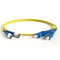 картинка hyperline fc-d2-9-fc/ur-sc/ur-h-15m-lszh-yl патч-корд волоконно-оптический (шнур) sm 9/125 (os2), fc/upc-sc/upc, 2.0 мм, duplex, lszh, 15 м от магазина Tovar-RF.ru