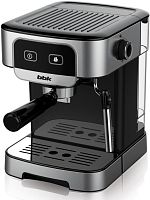 картинка кофеварка рожковая bbk bcm1500 черный/нержавеющая сталь от магазина Tovar-RF.ru