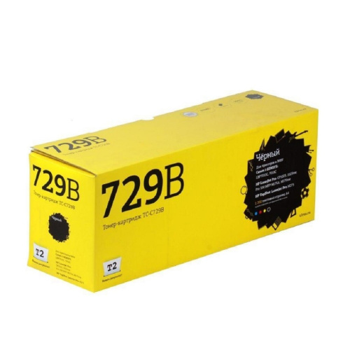 картинка t2 cartridge 729 картридж (tc-c729b) для canon i-sensys lbp7010c/hp lj pro cp1025 (1200 стр.) черный, с чипом магазин Tovar-RF.ru являющийся официальным дистрибьютором в России картинка t2 cartridge 729 картридж (tc-c729b) для canon i-sensys lbp7010c/hp lj pro cp1025 (1200 стр.) черный, с чипом от магазина Tovar-RF.ru