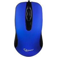 картинка gembird mop-400-b dark blue usb, 1000dpi, бесшумный клик от магазина Tovar-RF.ru