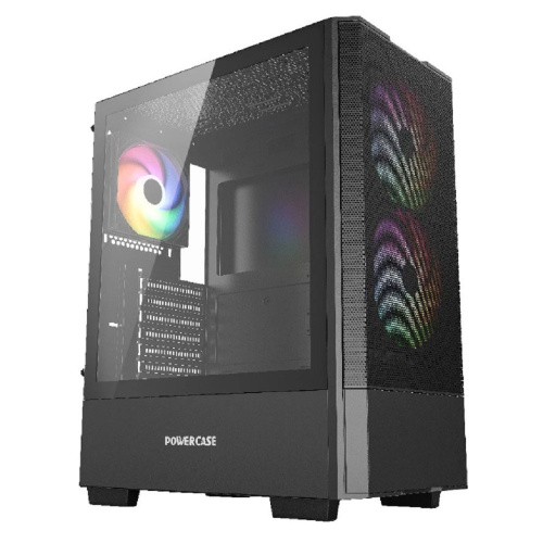 картинка Powercase Mistral AY3B ARGB, Tempered Glass, 2x 140mm +1x 120mm ARGB Fans, чёрный, ATX (CMAYB-A3) магазин Tovar-RF.ru являющийся официальным дистрибьютором в России картинка Powercase Mistral AY3B ARGB, Tempered Glass, 2x 140mm +1x 120mm ARGB Fans, чёрный, ATX (CMAYB-A3) от магазина Tovar-RF.ru