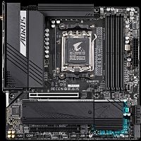 картинка gigabyte b650m aorus elite ax {socket am5, amd b650, 4xddr5-5200, hdmi+dp, 2xpci-ex16, 4xsata3(raid 0/1/10), 2xm.2, 8 ch audio, 2.5glan, wifi, (4+4)xusb2.0, (7+2)xusb3.2, (1+1)xusb3.2 type-c™, matx} от магазина Tovar-RF.ru