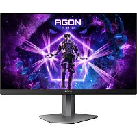 картинка lcd aoc 24.1" ag246fk6 black/grey {tn esports 1920x1080 600hz (oc 610hz) 0.5ms 400cd 2xhdmi displayport 4xusb3.2 has internal vesa} от магазина Tovar-RF.ru