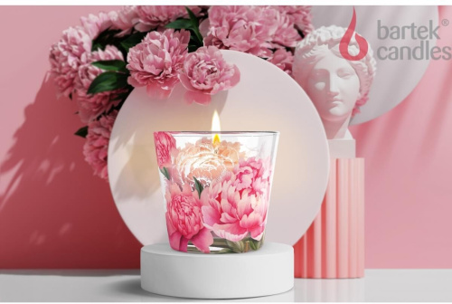 картинка Свеча BARTEK Пионово-розовый закат (Peony Pink Sunset) 115гр в стакане магазин Tovar-RF.ru являющийся официальным дистрибьютором в России картинка Свеча BARTEK Пионово-розовый закат (Peony Pink Sunset) 115гр в стакане от магазина Tovar-RF.ru