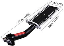 картинка ecos быстросъемный задний багажник для велосипеда vel-04 (323485)от магазина Tovar-RF.ru