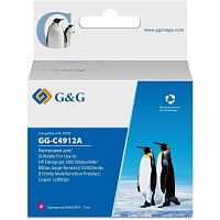 картинка картридж струйный g&g gg-c4912a пурпурный (72мл) для hp dj 500/800c от магазина Tovar-RF.ru