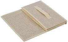 картинка РЫЖИЙ КОТ Коробка для хранения с ручкой, текстиль, размер: 30*30*16см (104959) от магазина Tovar-RF.ru