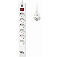 картинка buro сетевой фильтр, 6 розеток, 3 метра, (bu-sp3_usb_2a-w), белый (коробка) {992311} от магазина Tovar-RF.ru